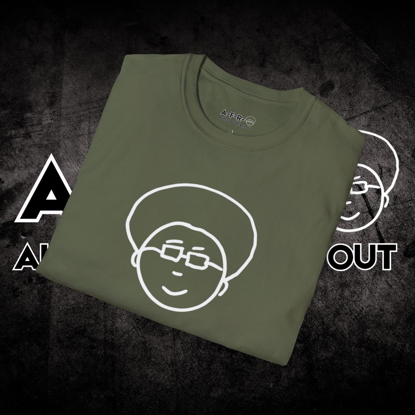 A-F-R-O LOGO - Unisex Tee
