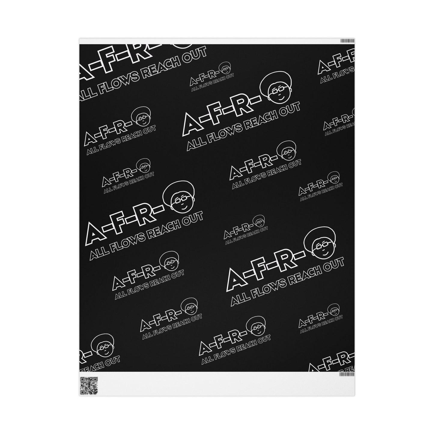 A-F-R-O Wrapping Paper