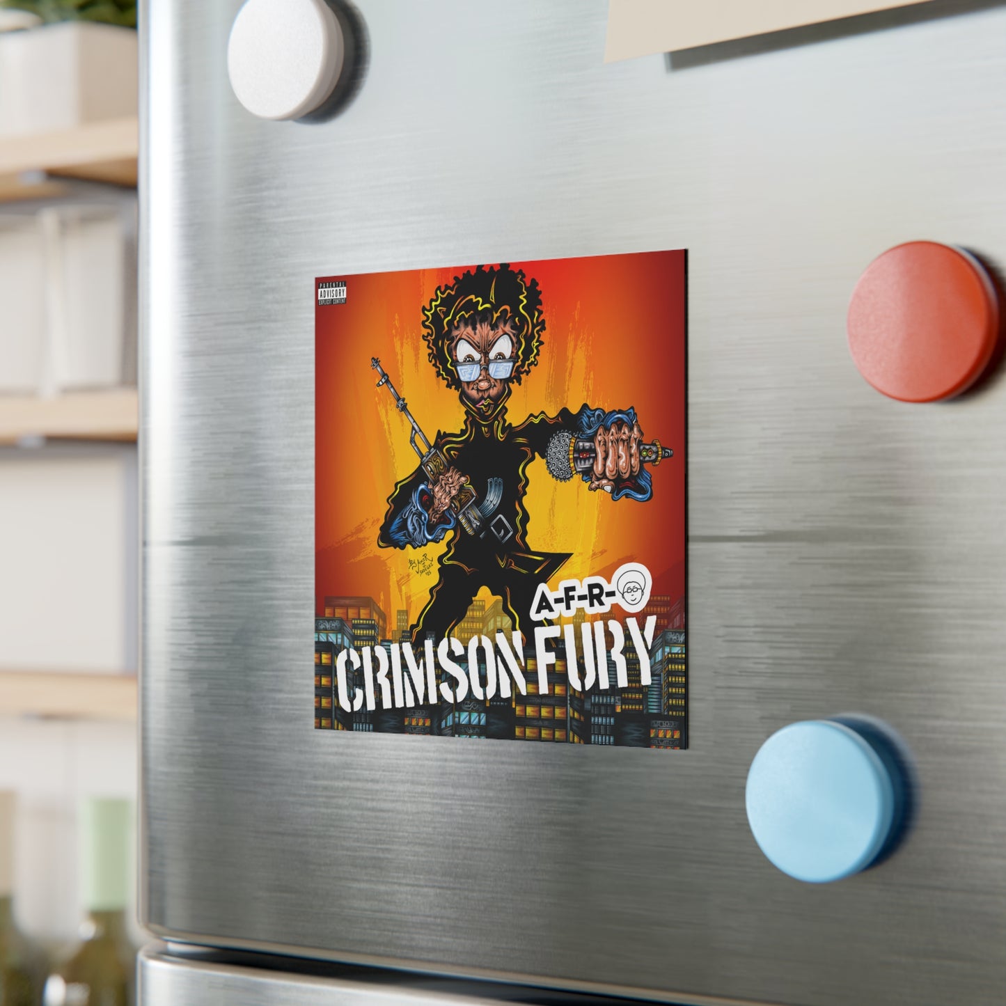 Crimson Fury - Magnet [Limited Edition]