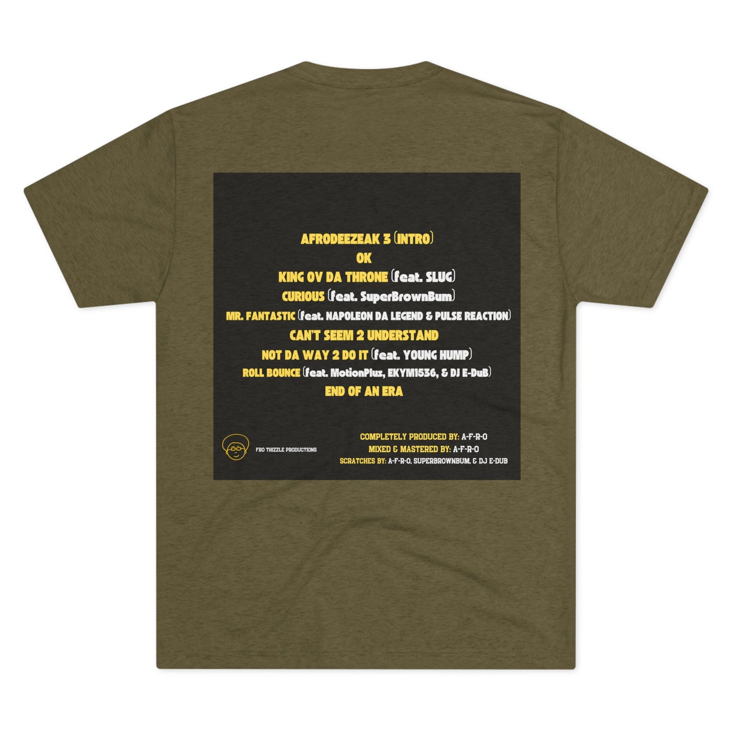 AFRODEEZEAK 3 - Unisex Tri-Blend Tee
