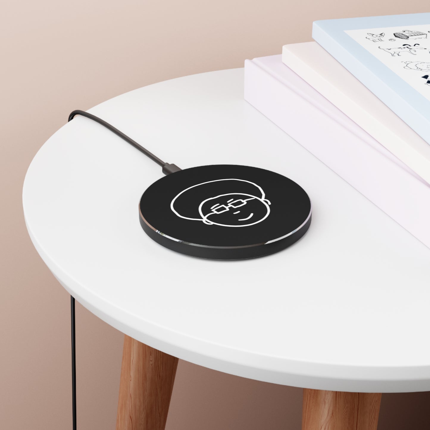 A-F-R-O LOGO - Wireless Charger