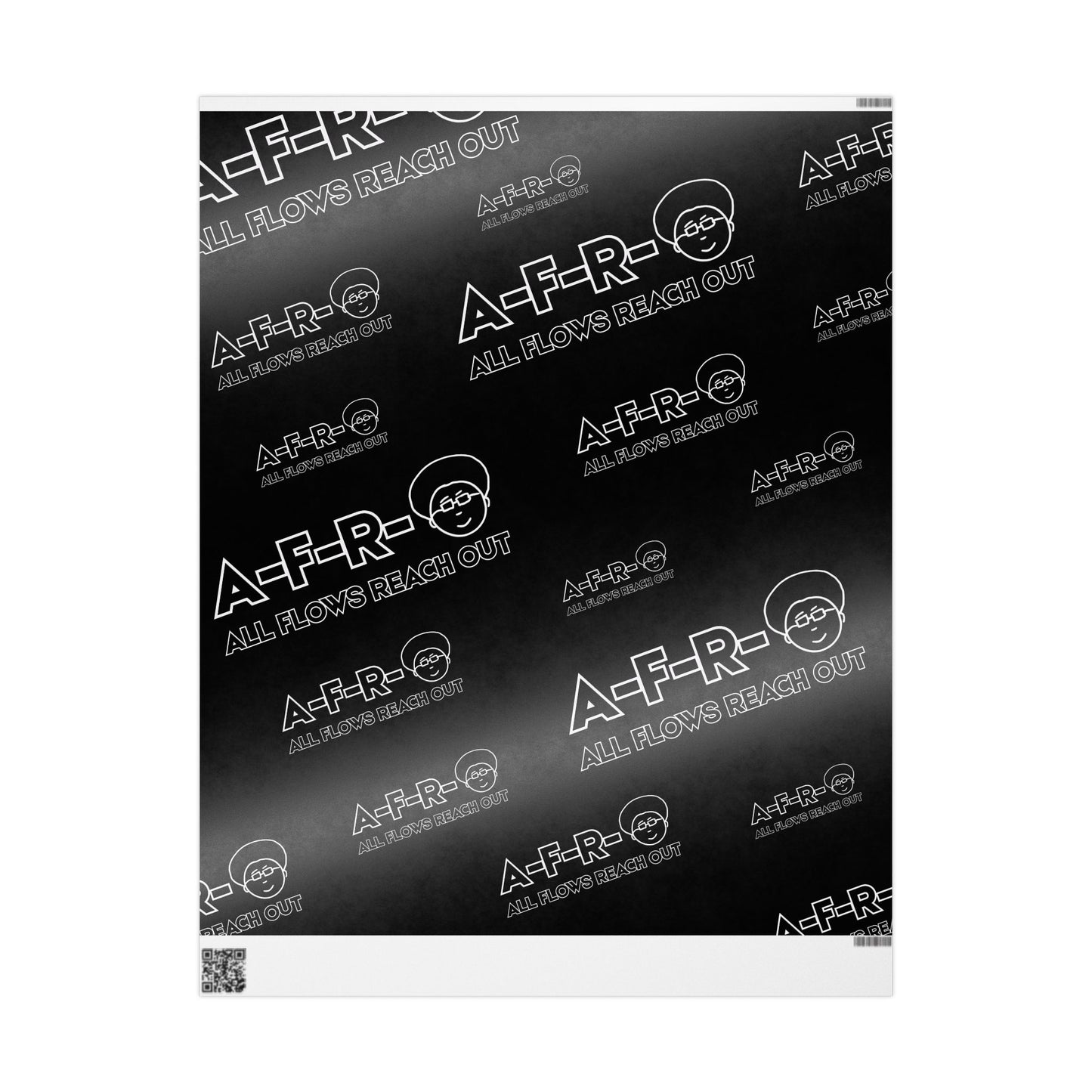 A-F-R-O Wrapping Paper