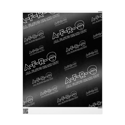 A-F-R-O Wrapping Paper