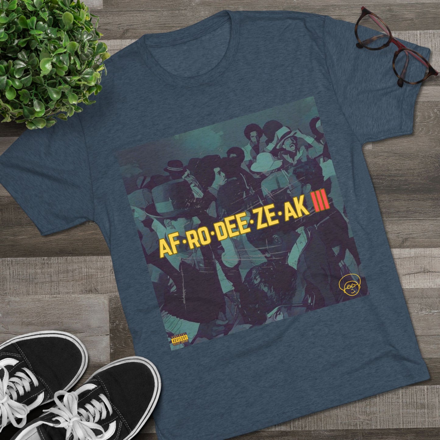 AFRODEEZEAK 3 - Unisex Tri-Blend Tee