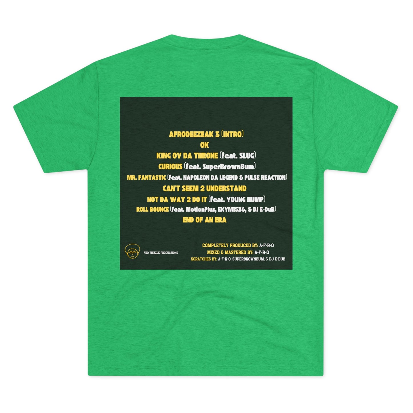 AFRODEEZEAK 3 - Unisex Tri-Blend Tee