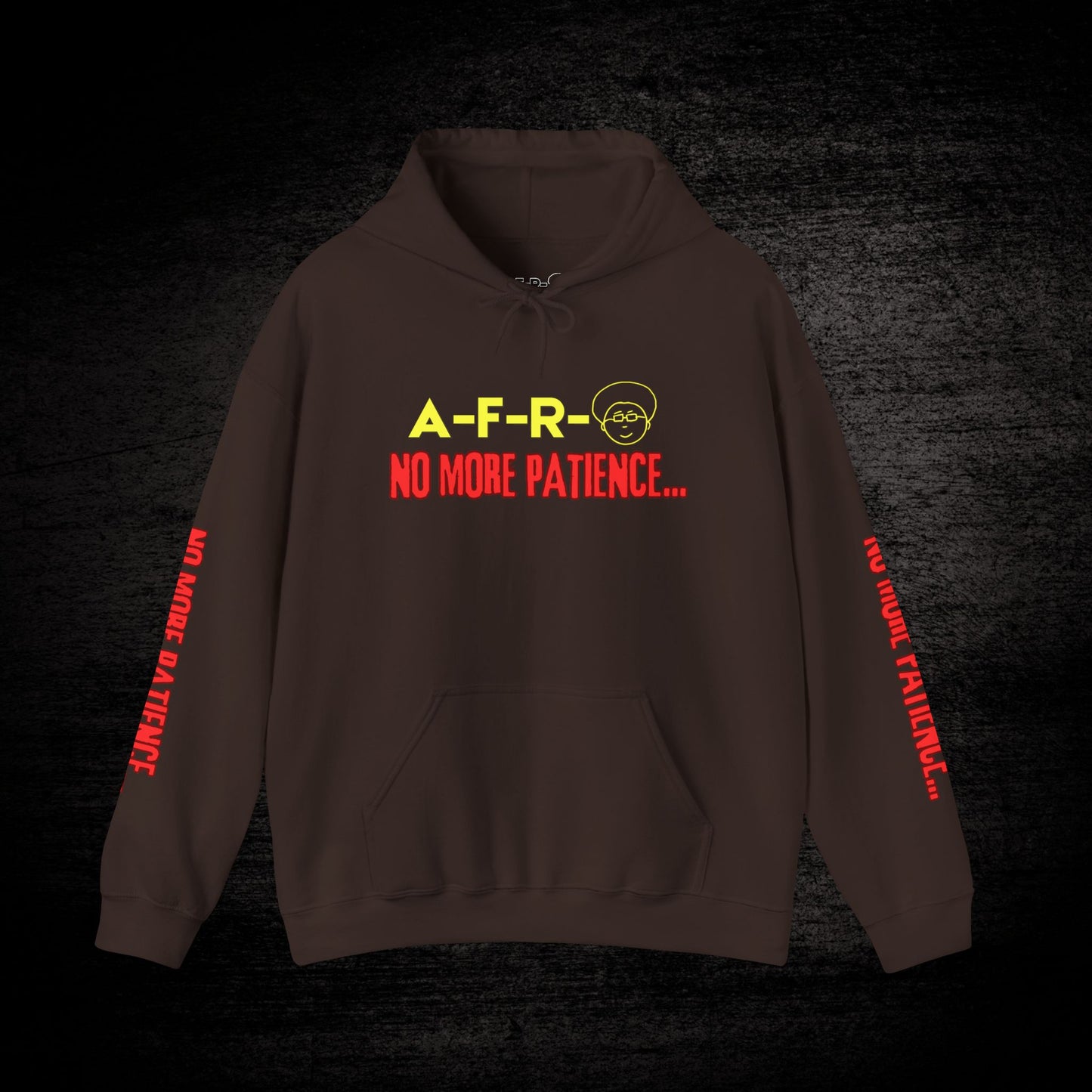 Official "No More Patience Font" Hoodie