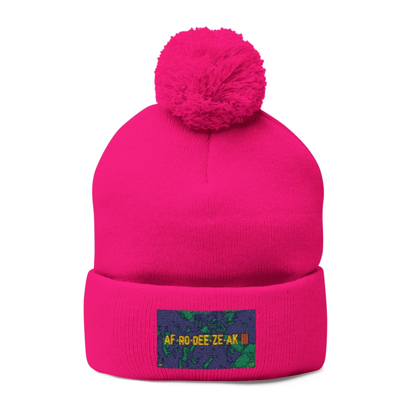 AFRODEEZEAK 3 - Pom-Pom Knit Cap