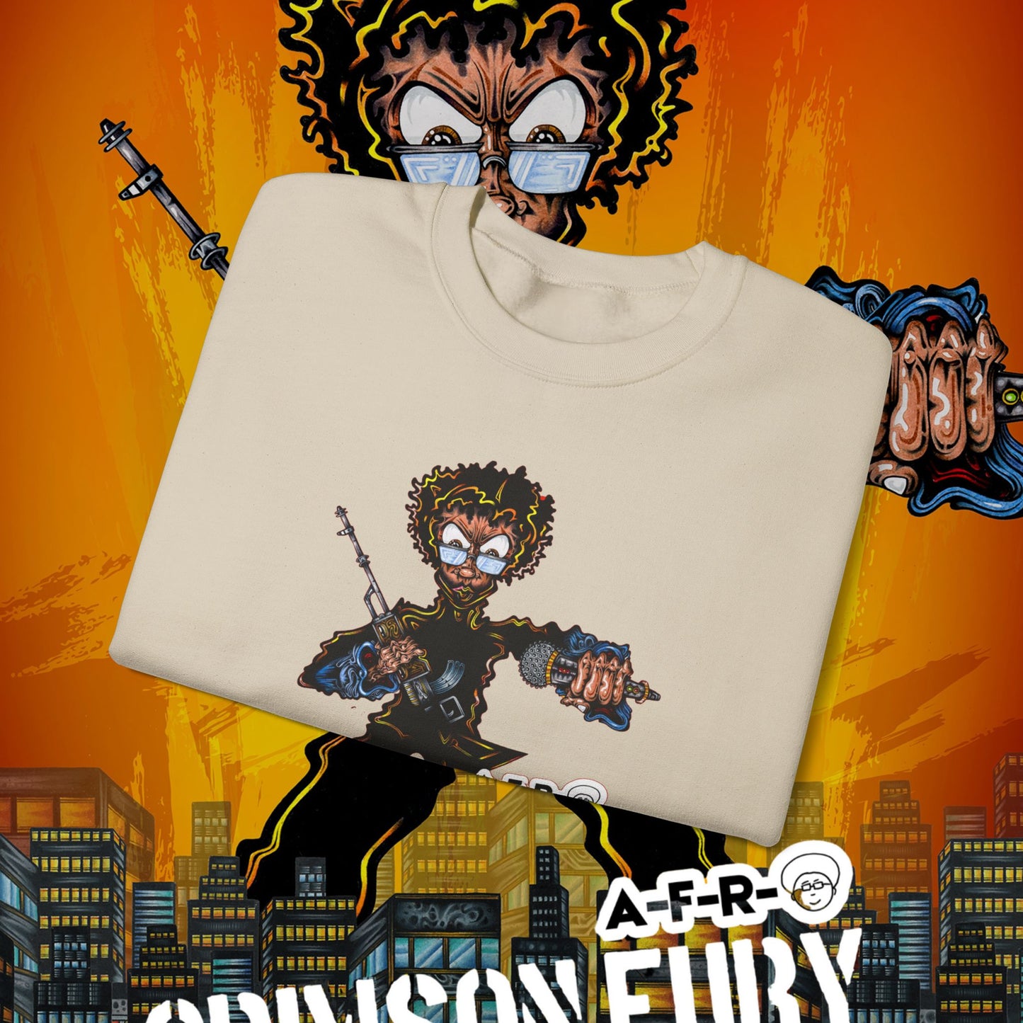 Crimson Fury - Crewneck