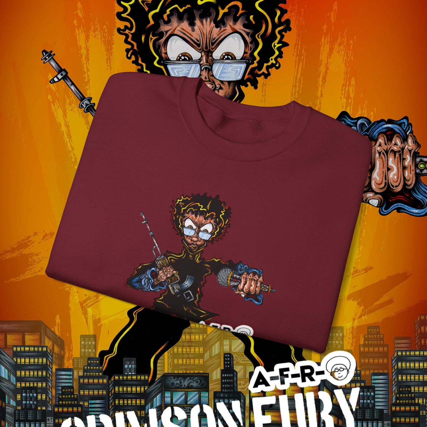 Crimson Fury - Crewneck