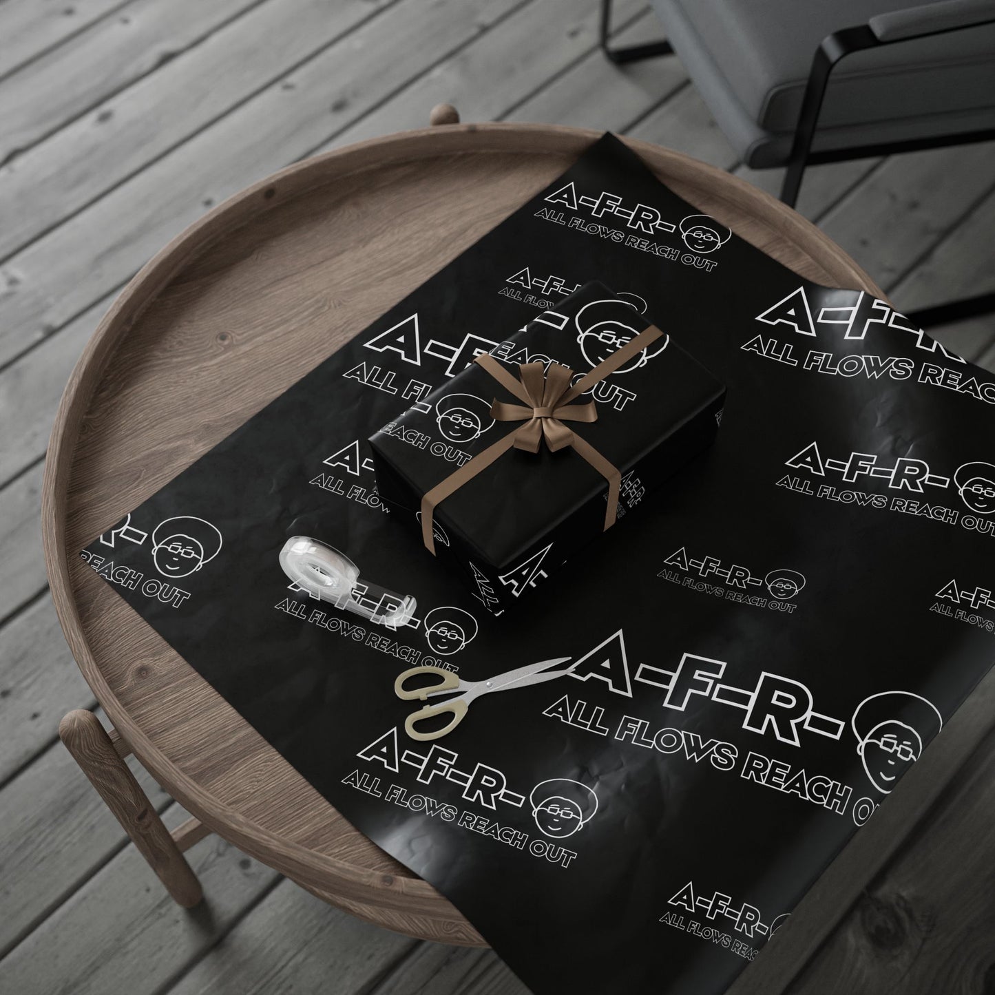 A-F-R-O Wrapping Paper
