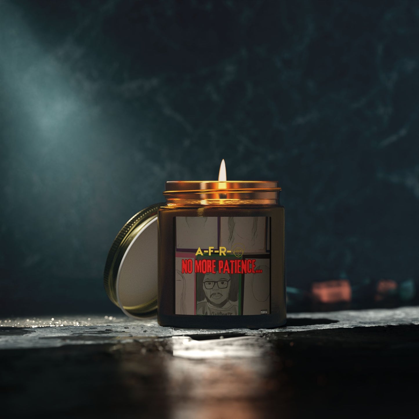 A-F-R-O “No More Patience” - Scented Wax Candle Wax (4oz/9oz)