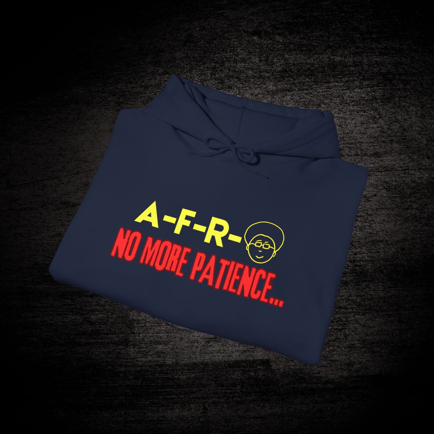Official "No More Patience Font" Hoodie