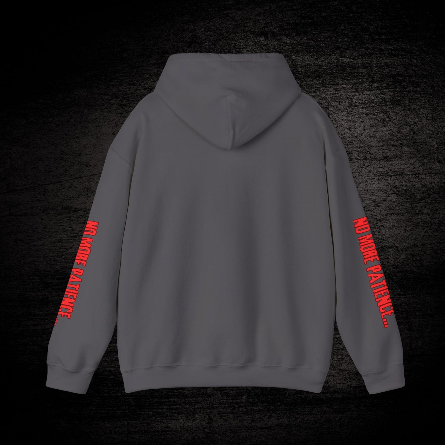 Official "No More Patience Font" Hoodie