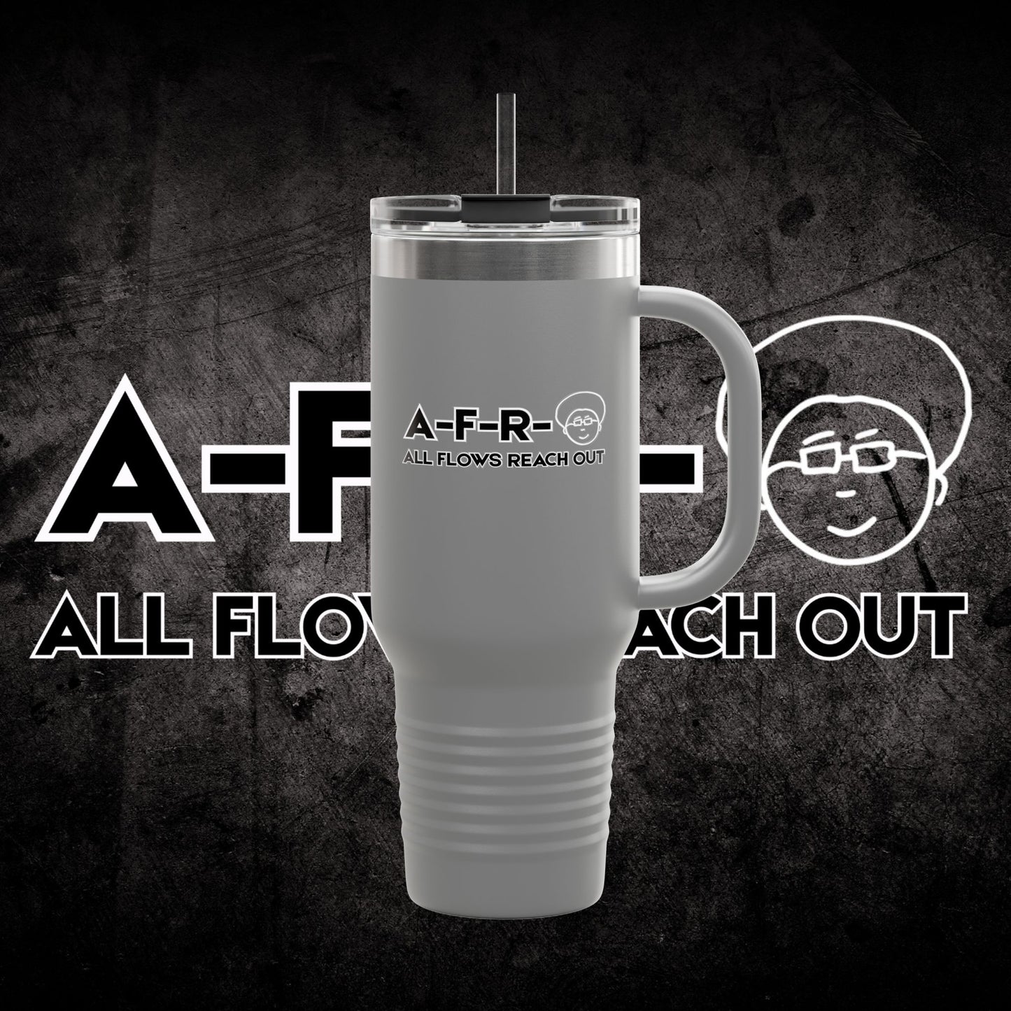 All Flows Reach Out - Insulated Travel Mug